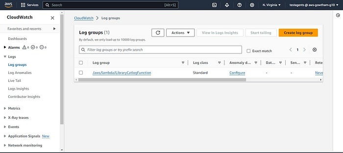 Inspect CloudWatch Logs